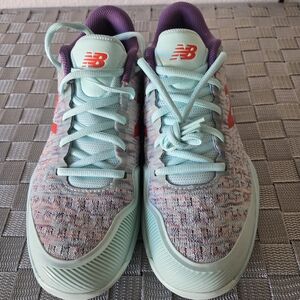 New Balance Women's Teal and Lavender Athletic Shoes